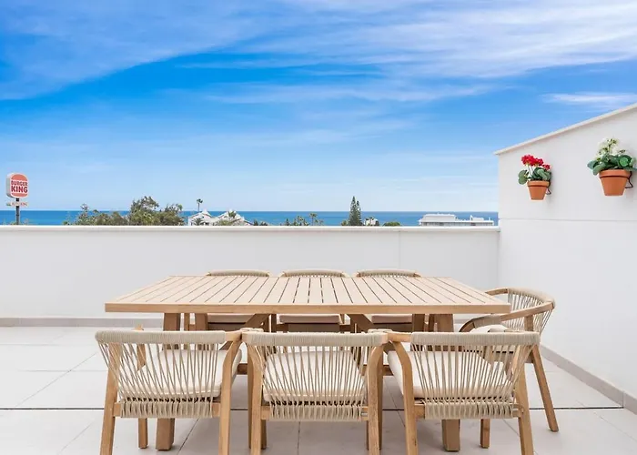 Luxury 2br - 400m To - Pool & Views - Casa Amigos Apartamento Estepona